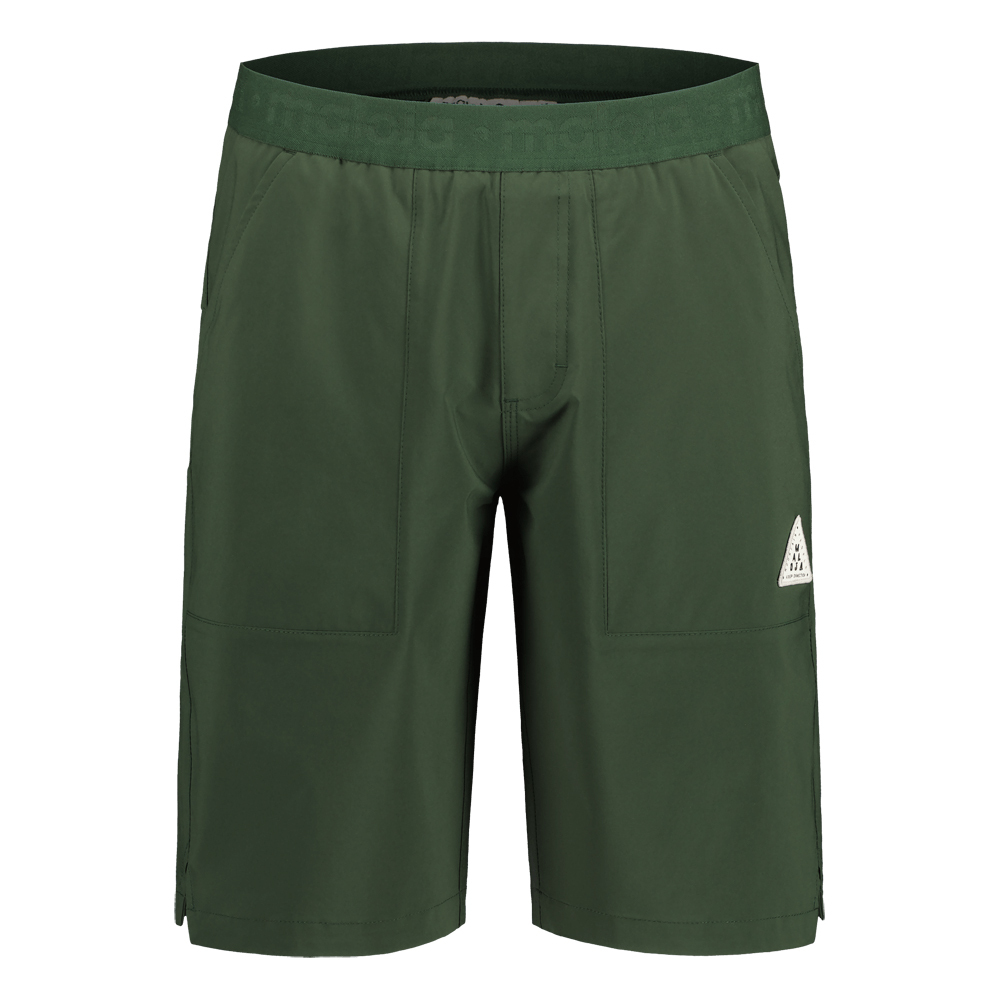 【MALOJA】男快乾四面彈力短褲 / 23MA35219-[黑、綠]