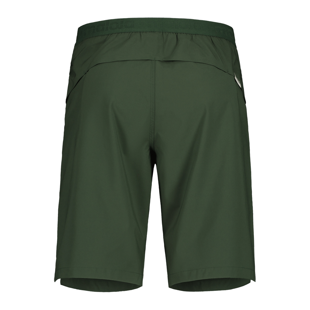 【MALOJA】男快乾四面彈力短褲 / 23MA35219-[黑、綠]