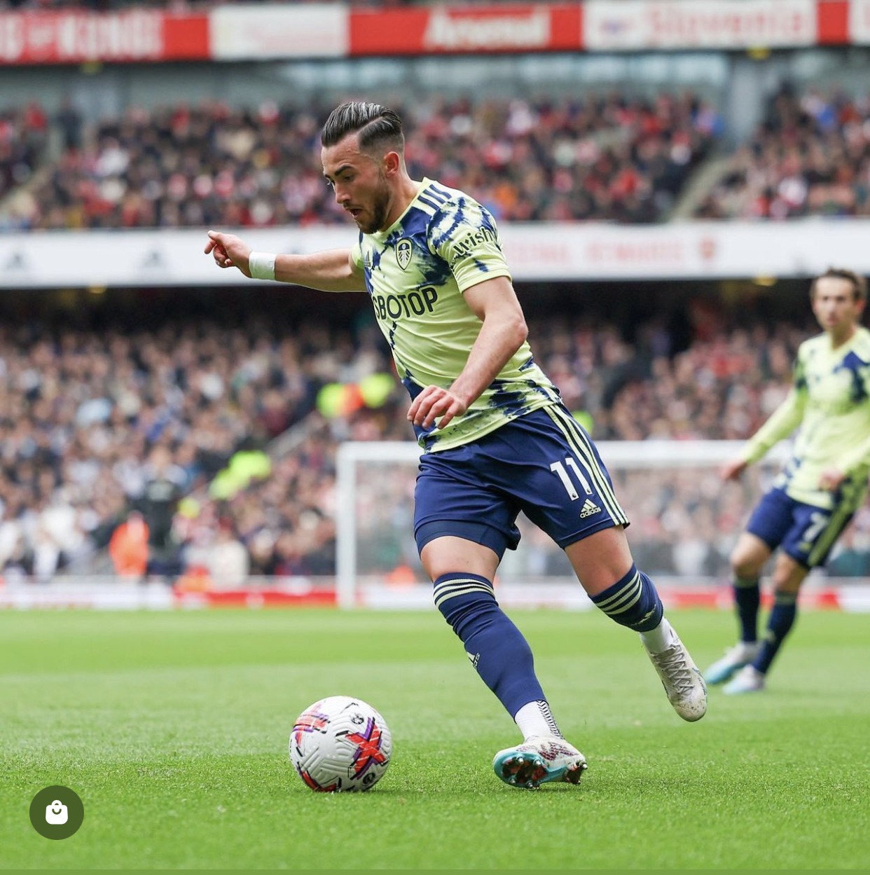2022 Leeds United Away Shirt