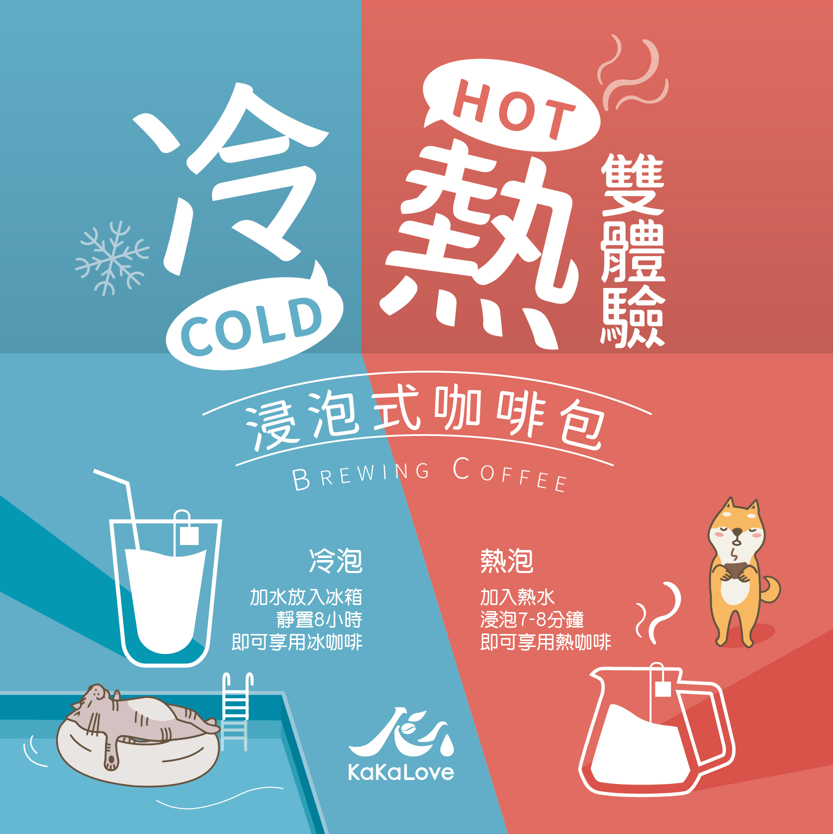 浸泡式咖啡包(冷熱皆可)-25入