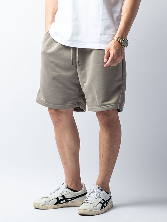 高磅棉短褲 休閒抽繩短褲