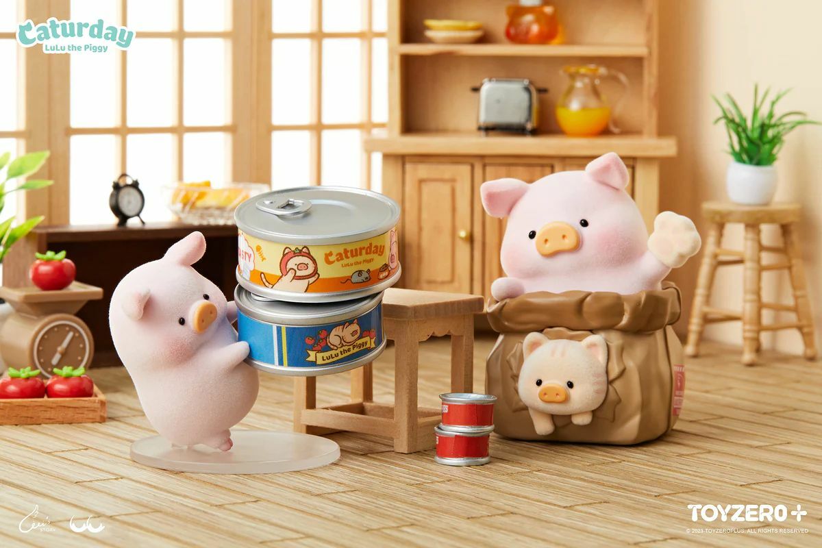 罐頭豬LULU經典系列3 - 豬咪的休閒日系列盲盒 (原盒8入)