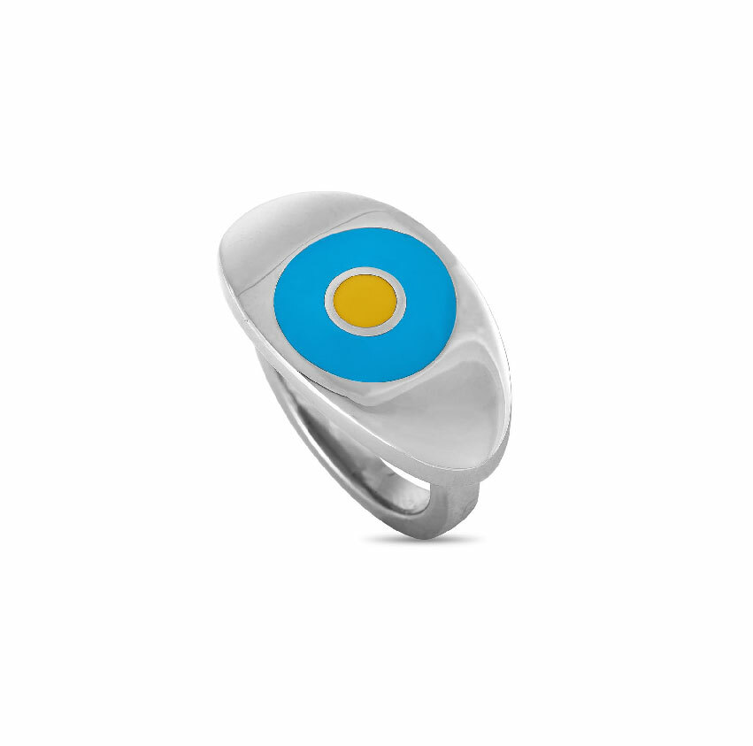 【Swatch】夢幻泡泡糖設計銀色戒指 JRD024-7 現代鐘錶