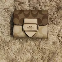 [S] COACH CH387 SIGNATURE BLOCKING SM MGN WL,IM/LIGHT KHAKI/IVORY MULTI, 195031867002 (SCO347)