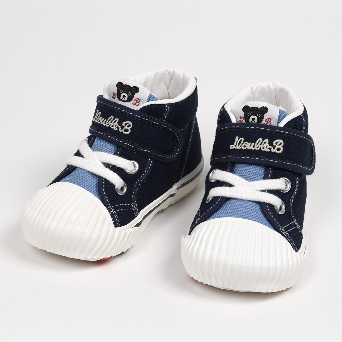 Double B牛津布第二雙嬰兒鞋