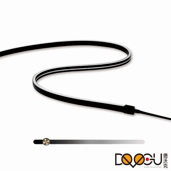 LED 軟帶燈 造型水平彎曲霓虹正面發光 高演色 可搭配控制系統