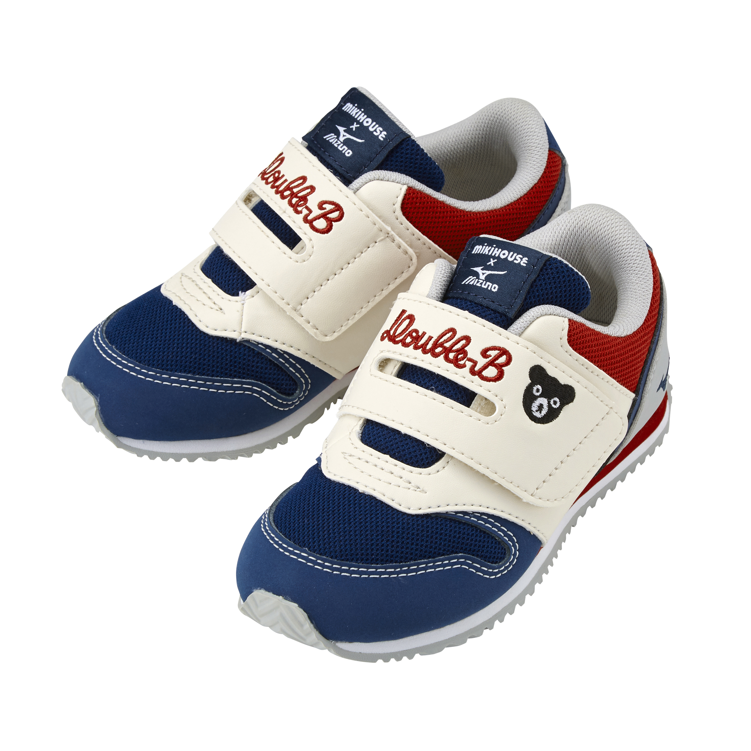 MIKI HOUSE x Mizuno 聯名黑熊童鞋