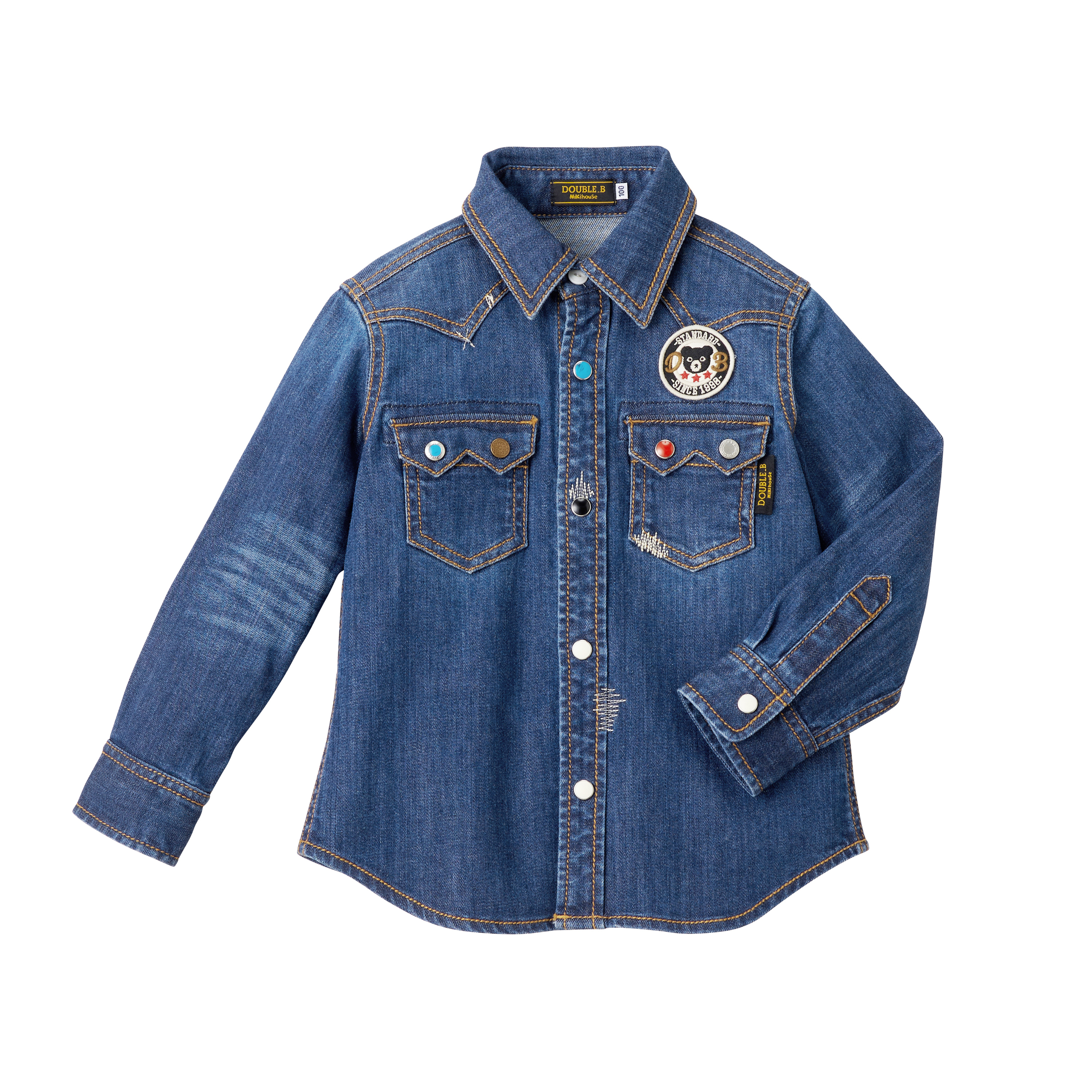 Double B 牛仔襯衫