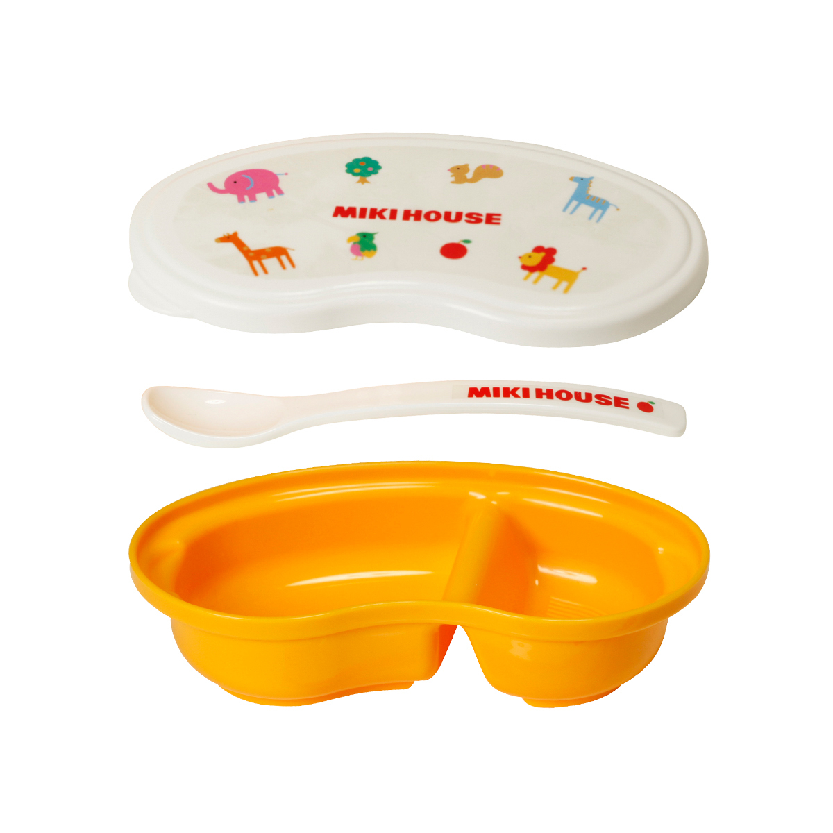 動物圖案嬰兒餐具