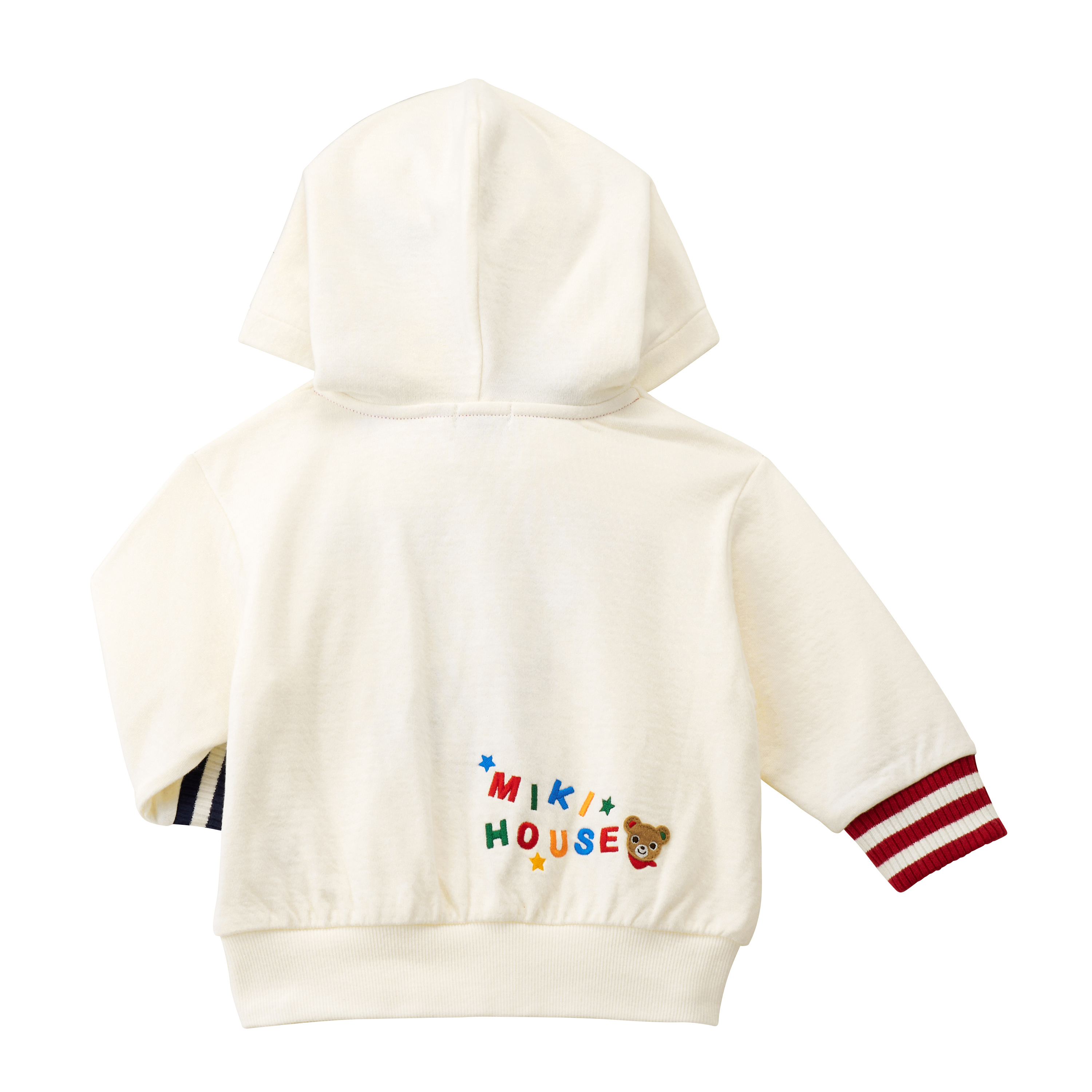 刺綉熊連帽衛衣