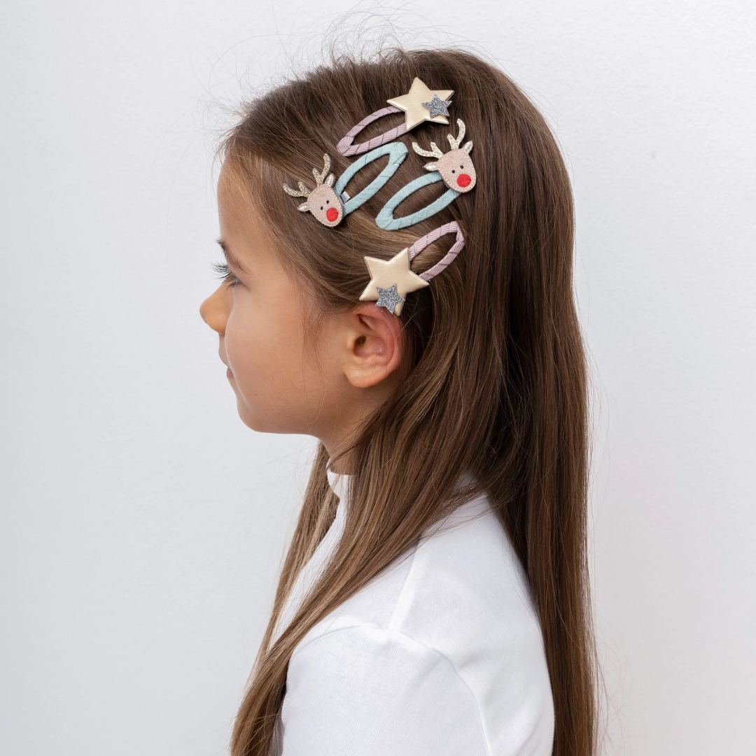 Reindeer Clic Clacs 髮夾