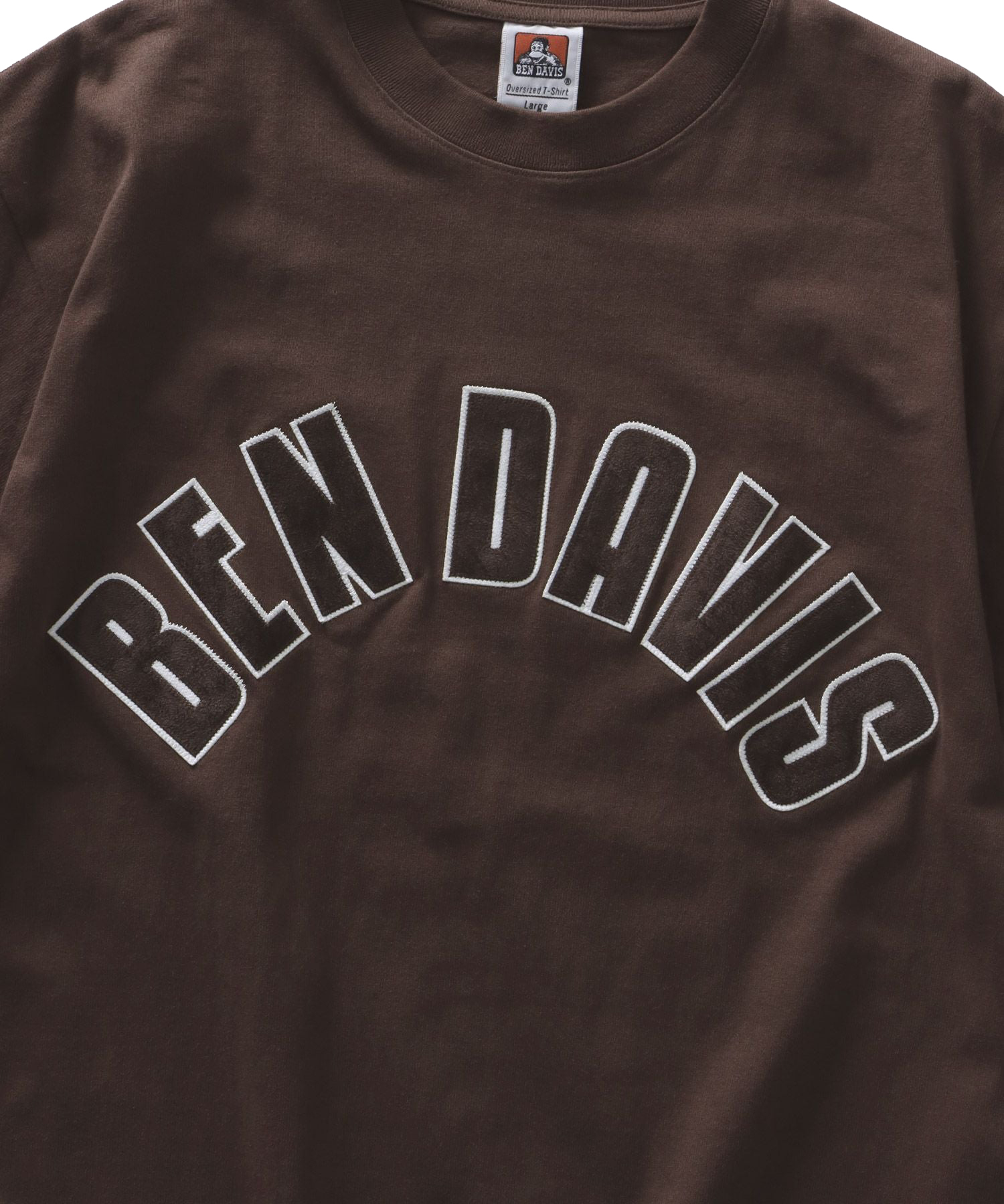 【 BEN DAVIS | 刺繡大LOGO短TEE - 2色 】