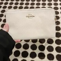 [S] COACH 3888 LARGE CORNER ZIP,IM/CHALK, 195031083556 (SCO375)