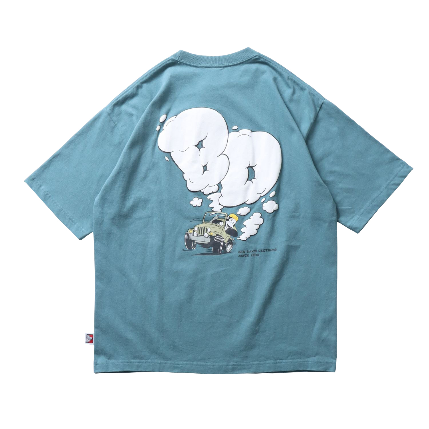 【 BEN DAVIS |冒煙吉普車短TEE - 3色 】