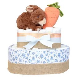 雙層兔仔尿片蛋糕