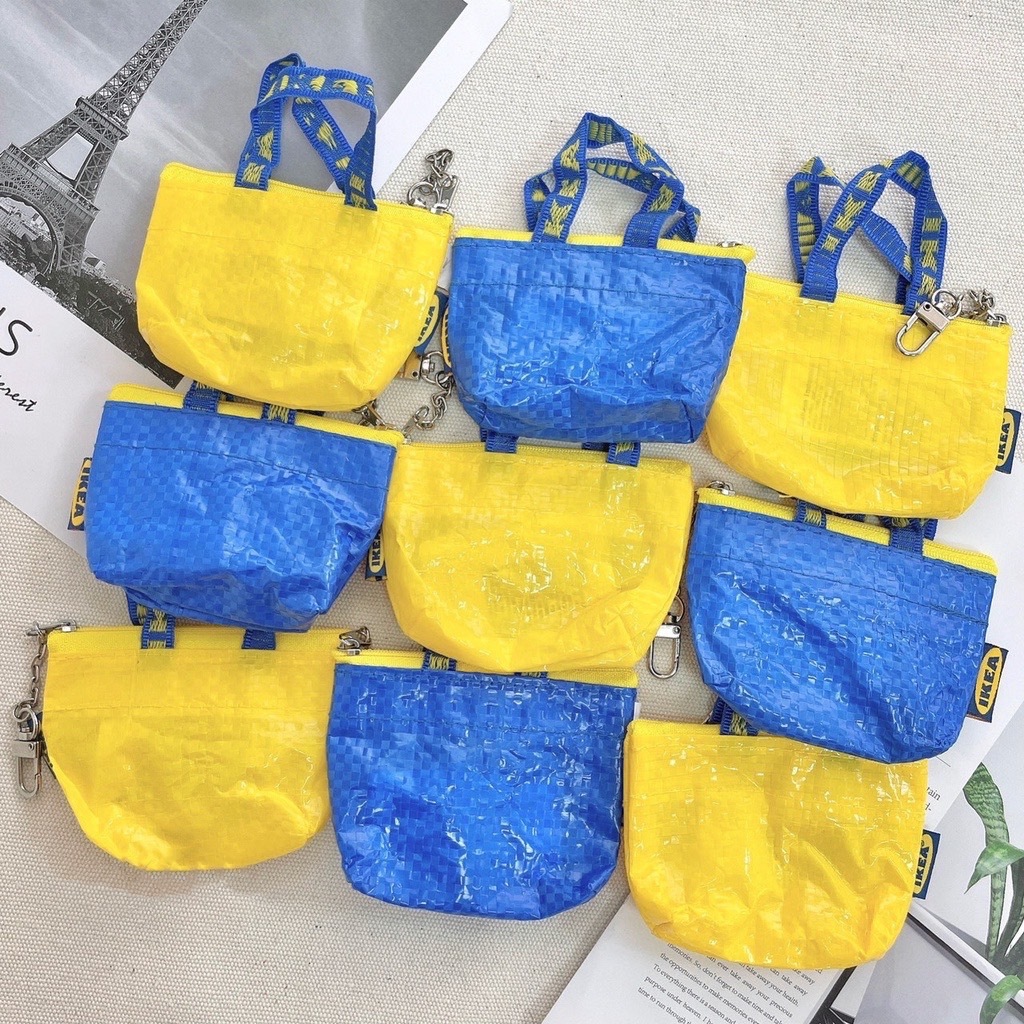 #現貨 日本限定 IKEA 防水零錢包 鑰匙圈 小吊飾