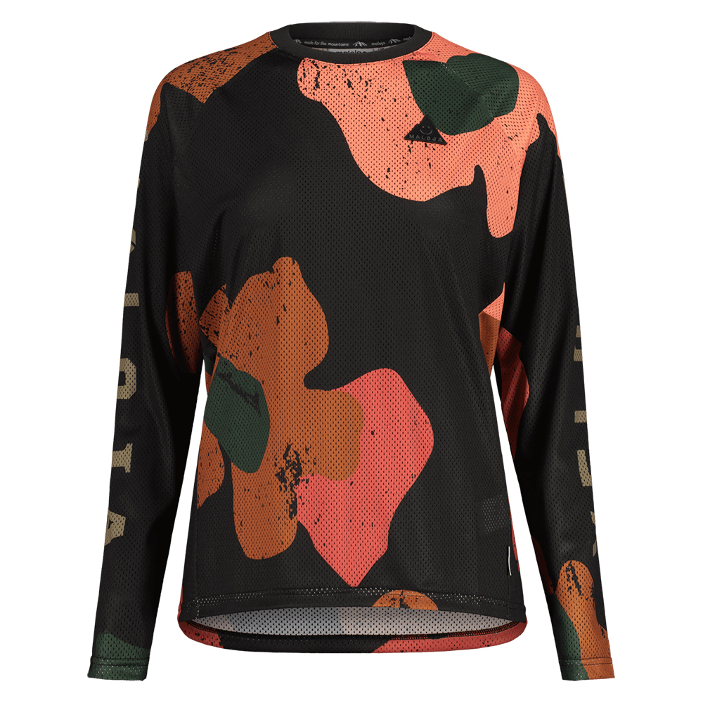 【MALOJA】女快乾排汗長袖上衣 / 23MA35197-[黑]