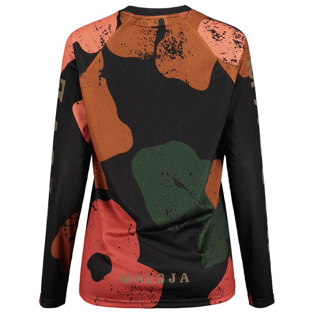 【MALOJA】女快乾排汗長袖上衣 / 23MA35197-[黑]