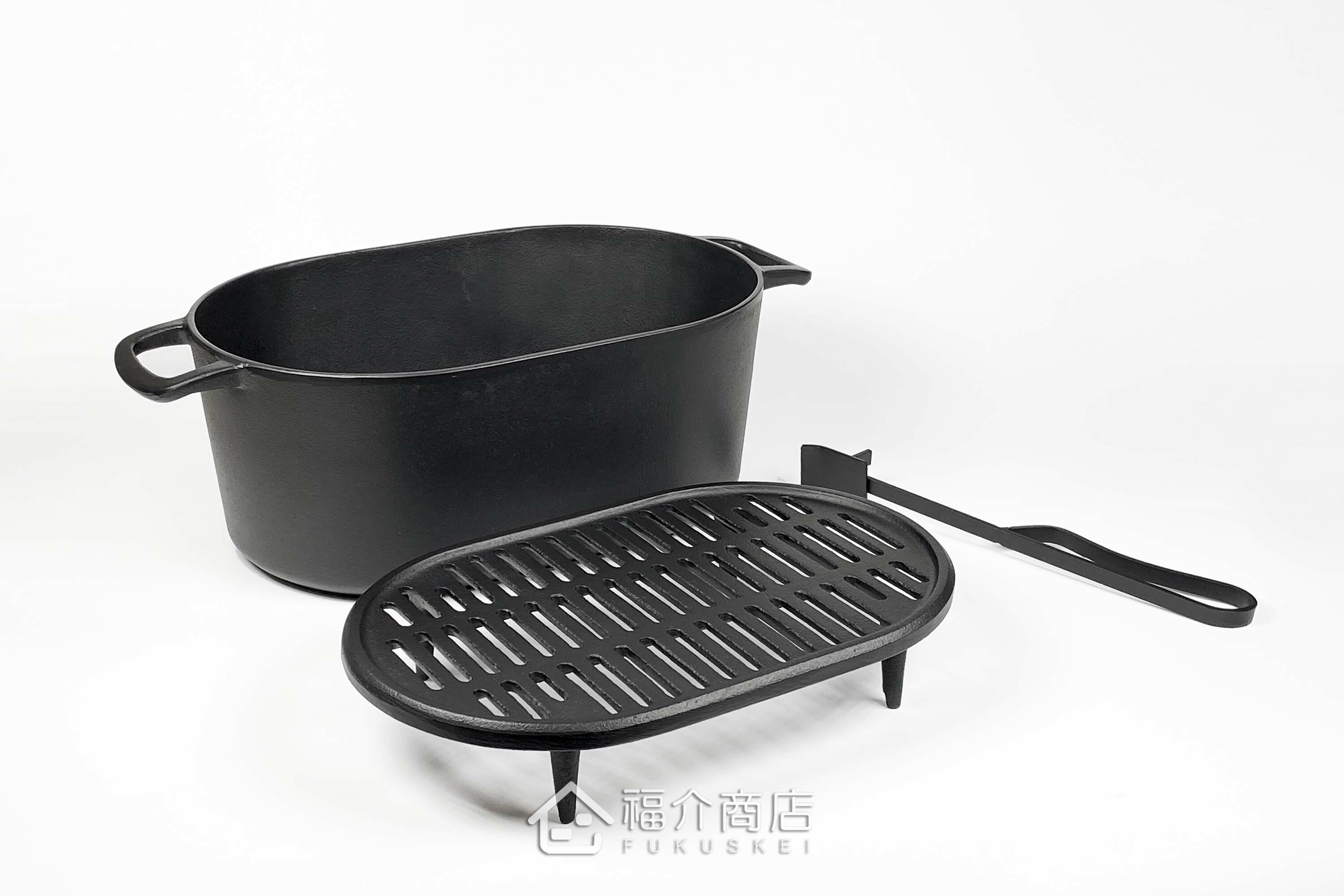 烤肉登山鍋具湯鍋鑄鐵鍋