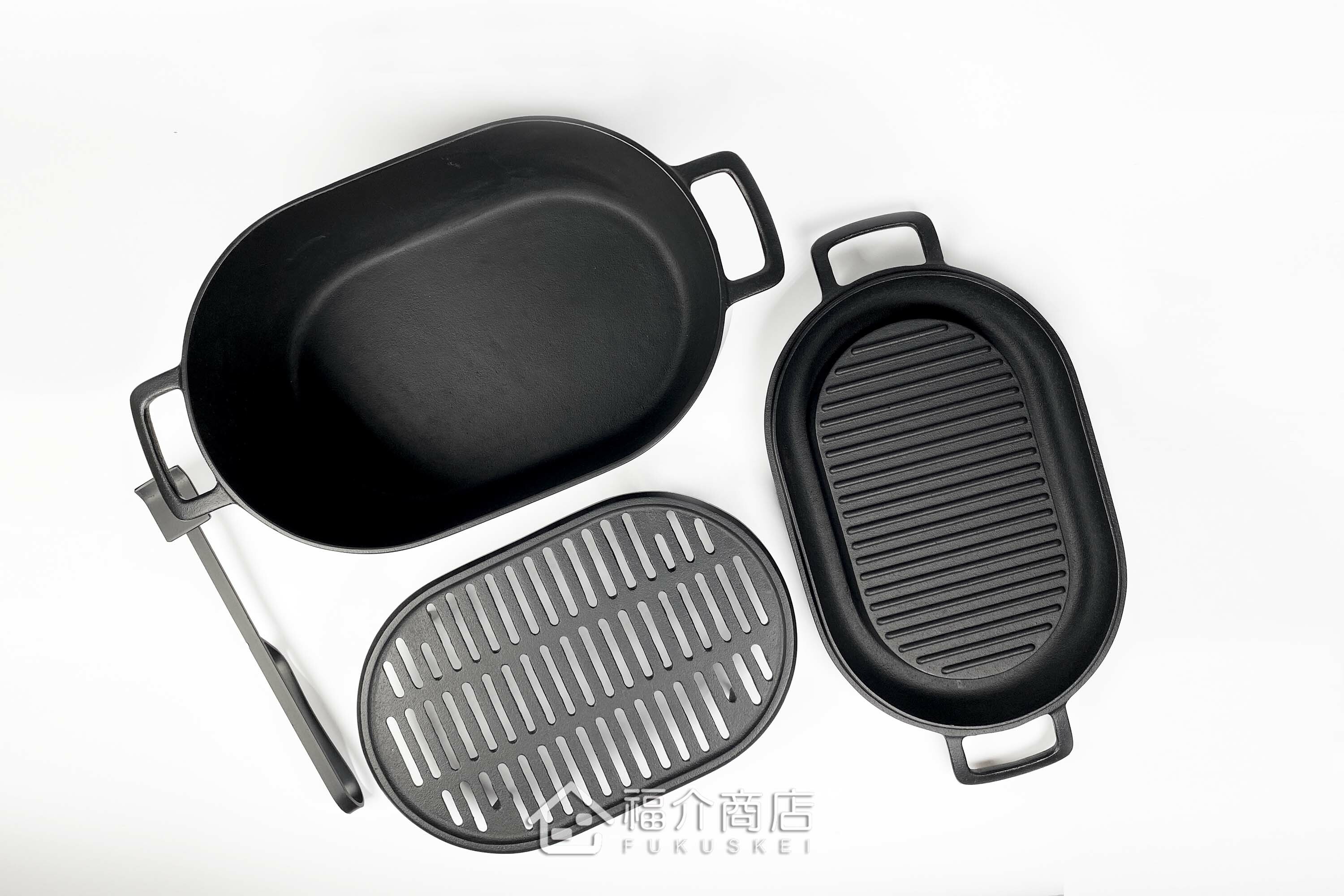 烤肉登山鍋具湯鍋鑄鐵鍋