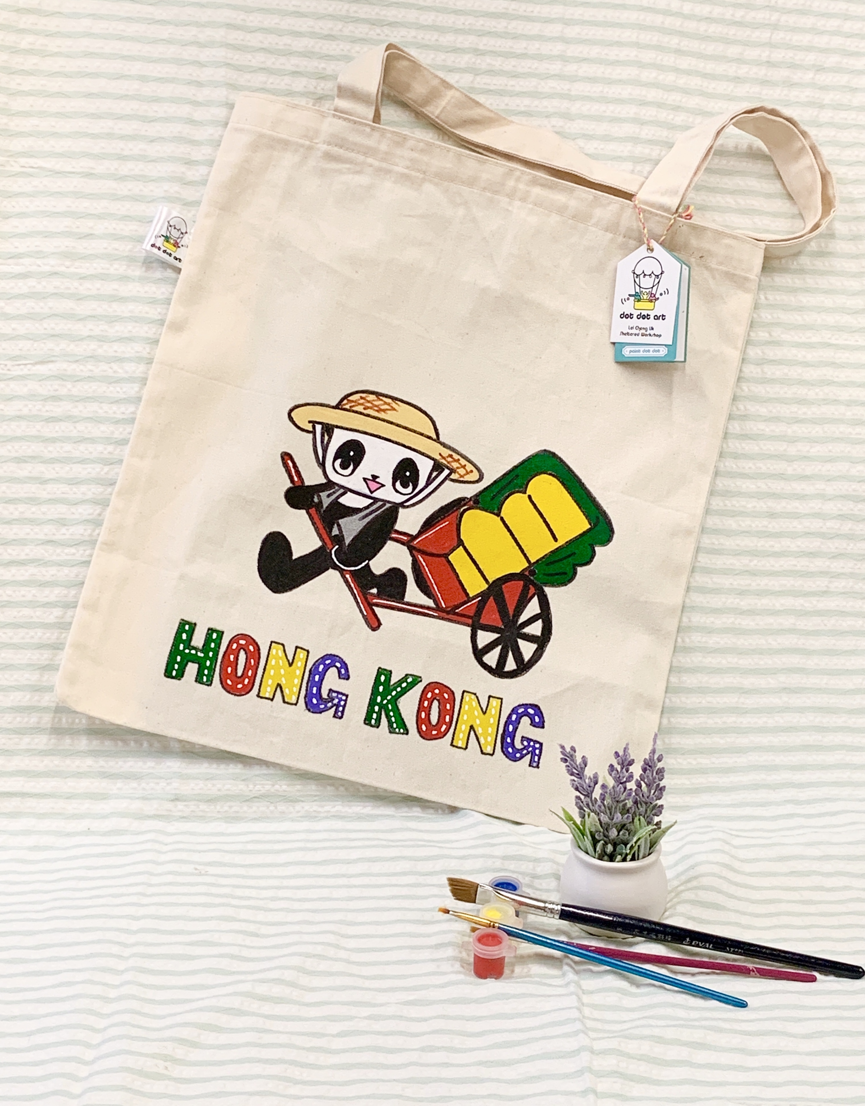 環保袋 (熊貓人力車)