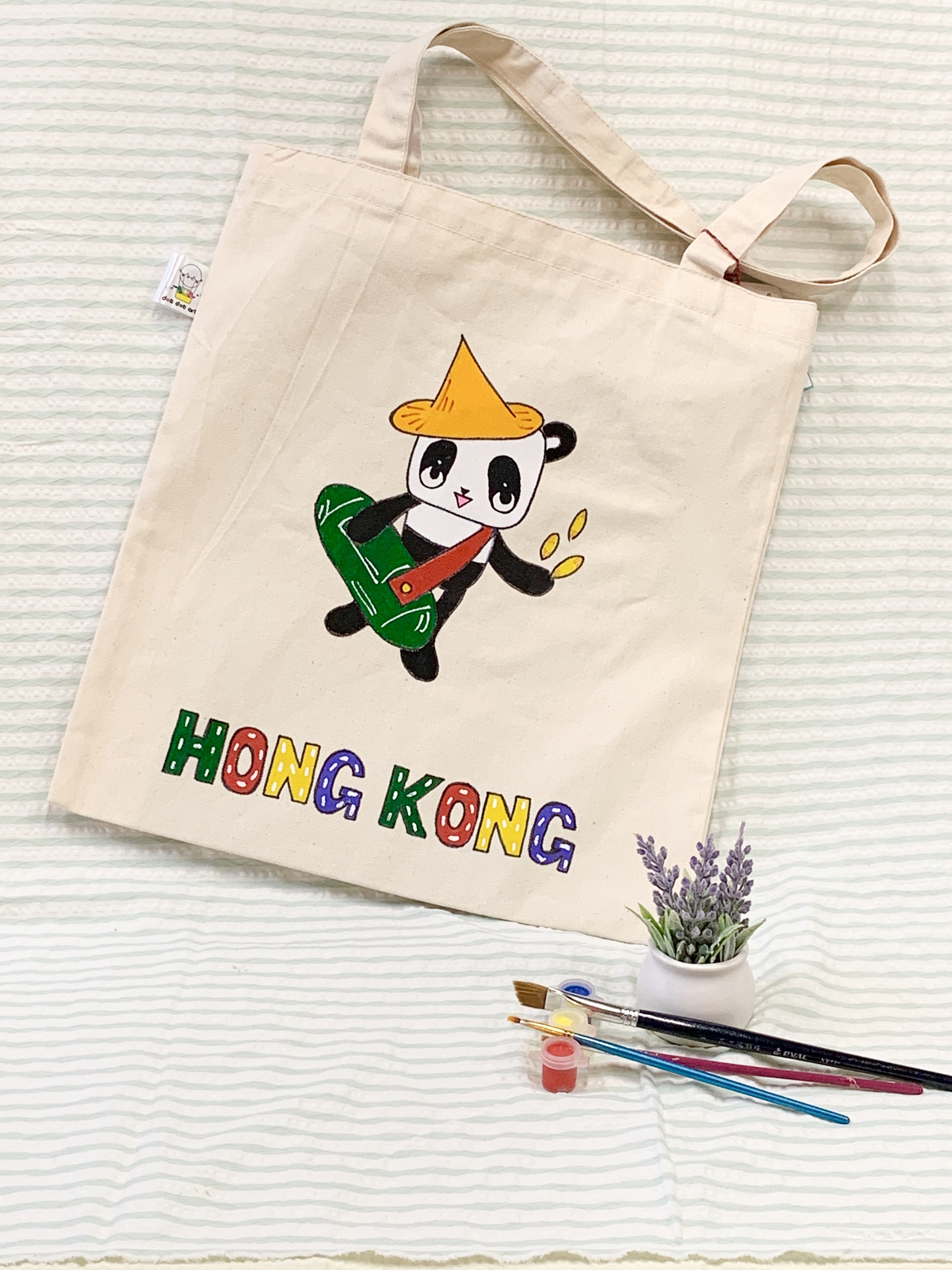 環保袋(飛機欖熊貓)