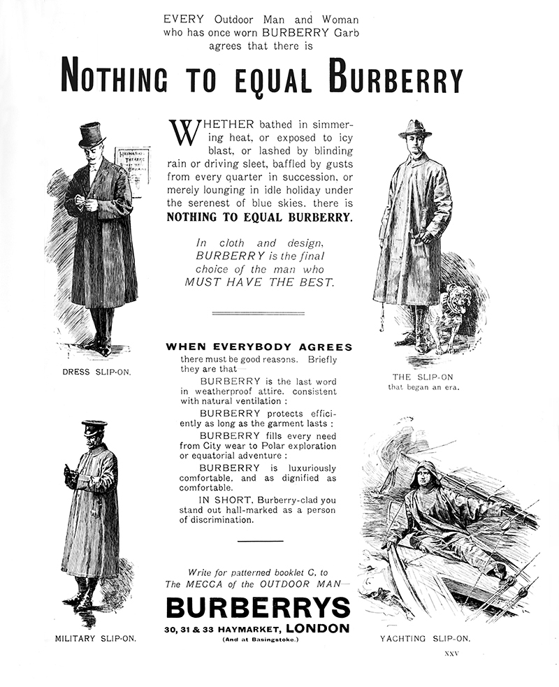 Burberry風衣