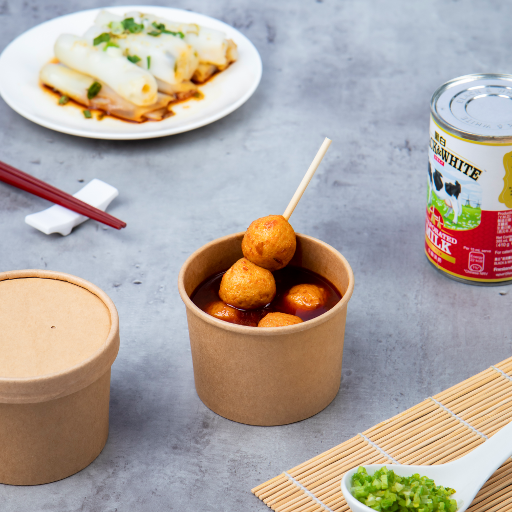 牛皮紙湯杯 12oz