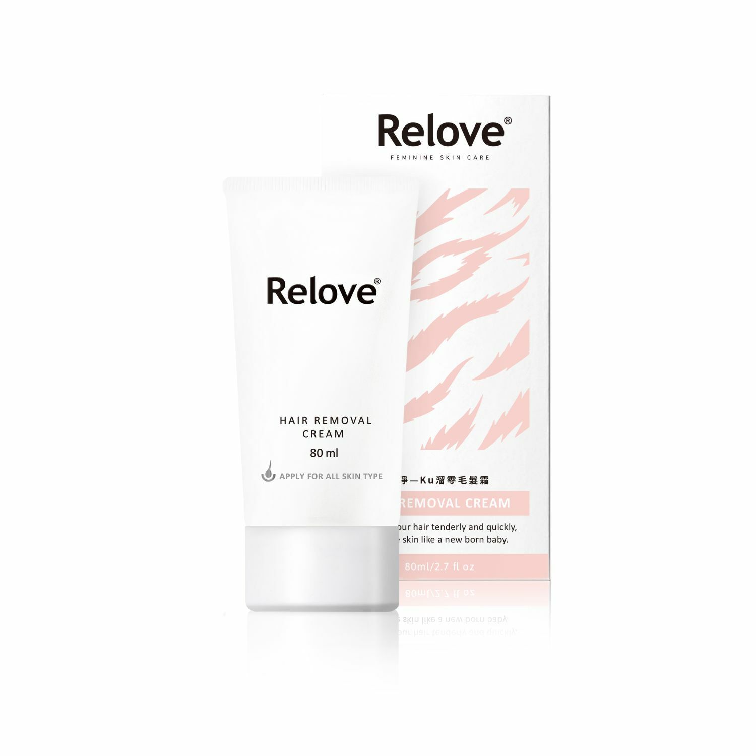 Relove Hair Removal Cream 80ml Relove Hong Kong 