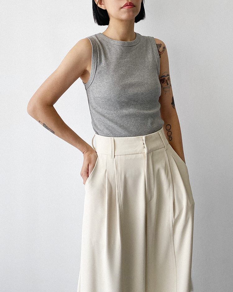 MFT-2289 簡約坑條背心 ɴᴇᴡ ᴄᴏʟᴏʀs