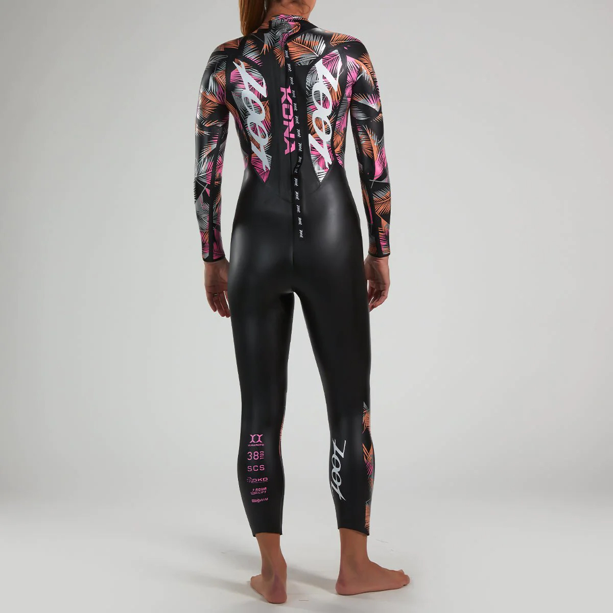 Zoot Kona 2.0 Wetsuit Women Pink Flora