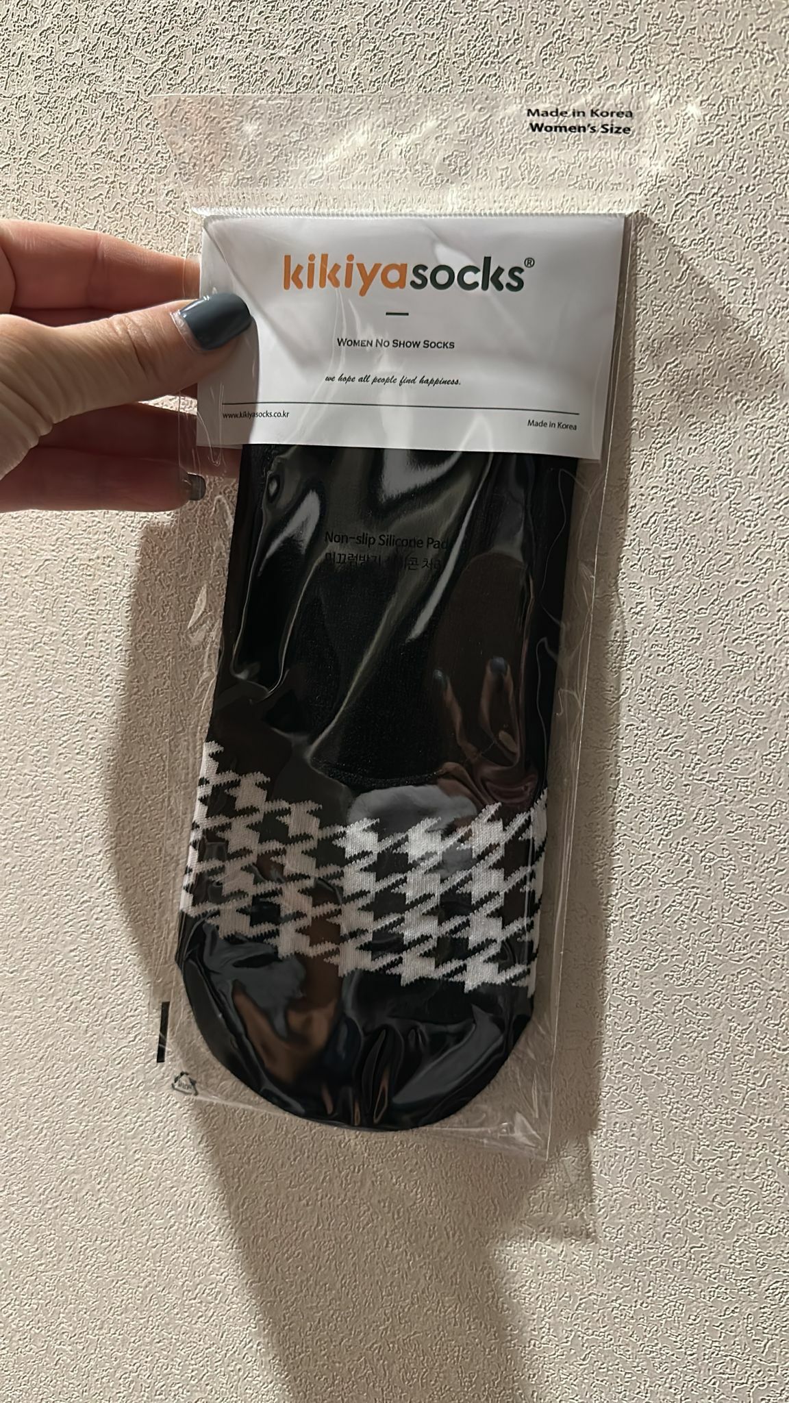 AS138 千鳥格襪仔