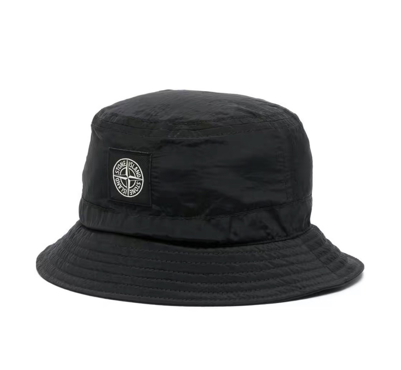 代購 STONE ISLAND LOGO貼花 休閒時尚 漁夫帽 黑 APR-