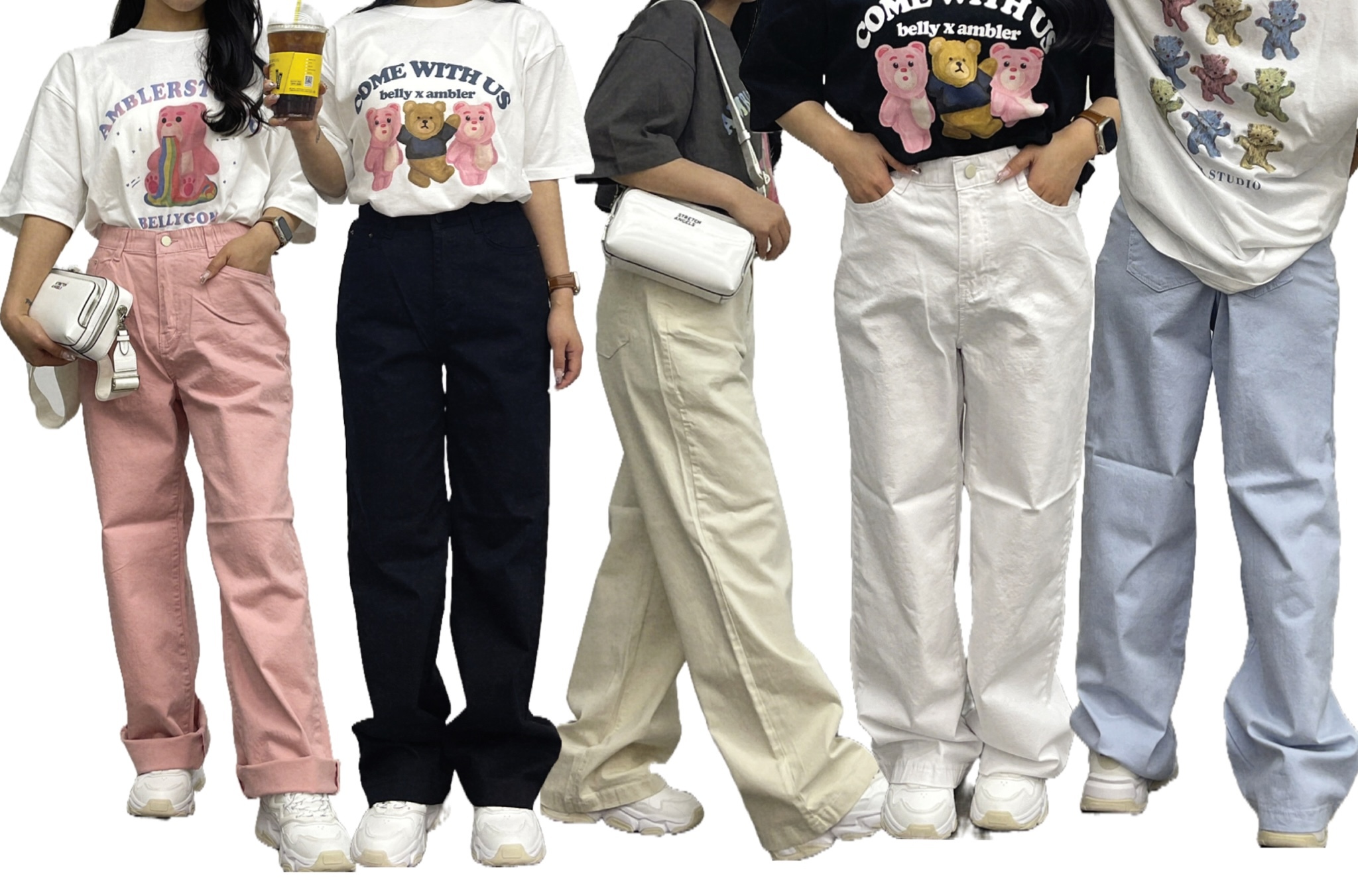 現貨🇰🇷 韓國 馬卡龍色系舒服棉長褲（KD880）NO.817