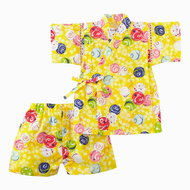 L45YW_SS23_C🎐黃色和風風鈴浴衣2件套(pre-order)