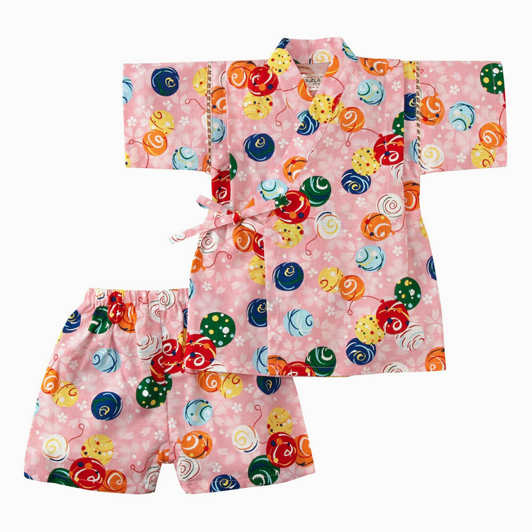 L45PK_SS23_C🎐粉紅色和風風鈴浴衣2件套(pre-order)