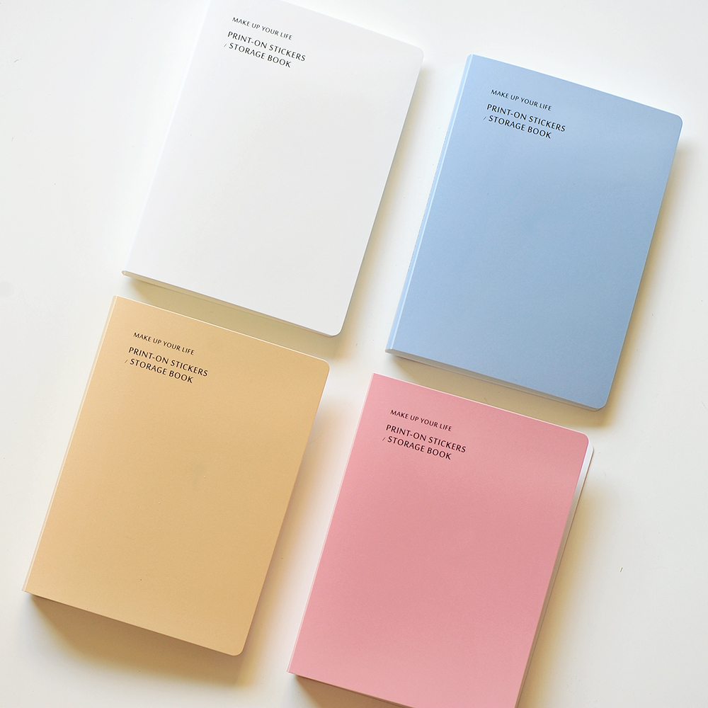 MU．轉印貼紙/明信片收納冊 共5色