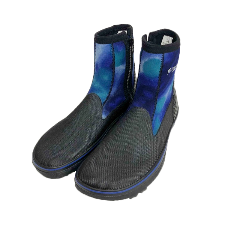 YONGYUE寬楦頭磯釣釘鞋/炫藍迷彩