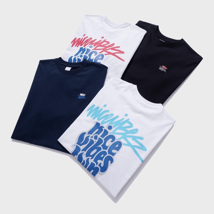 <預購> 韓國TWN 塗鴉字母高磅純棉短T