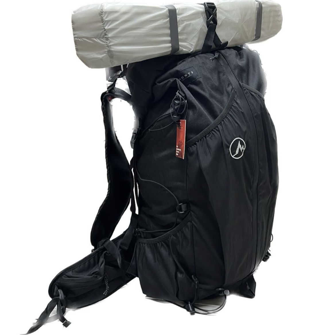 Monte Equipment Moose 60L Black 輕量大容量背包