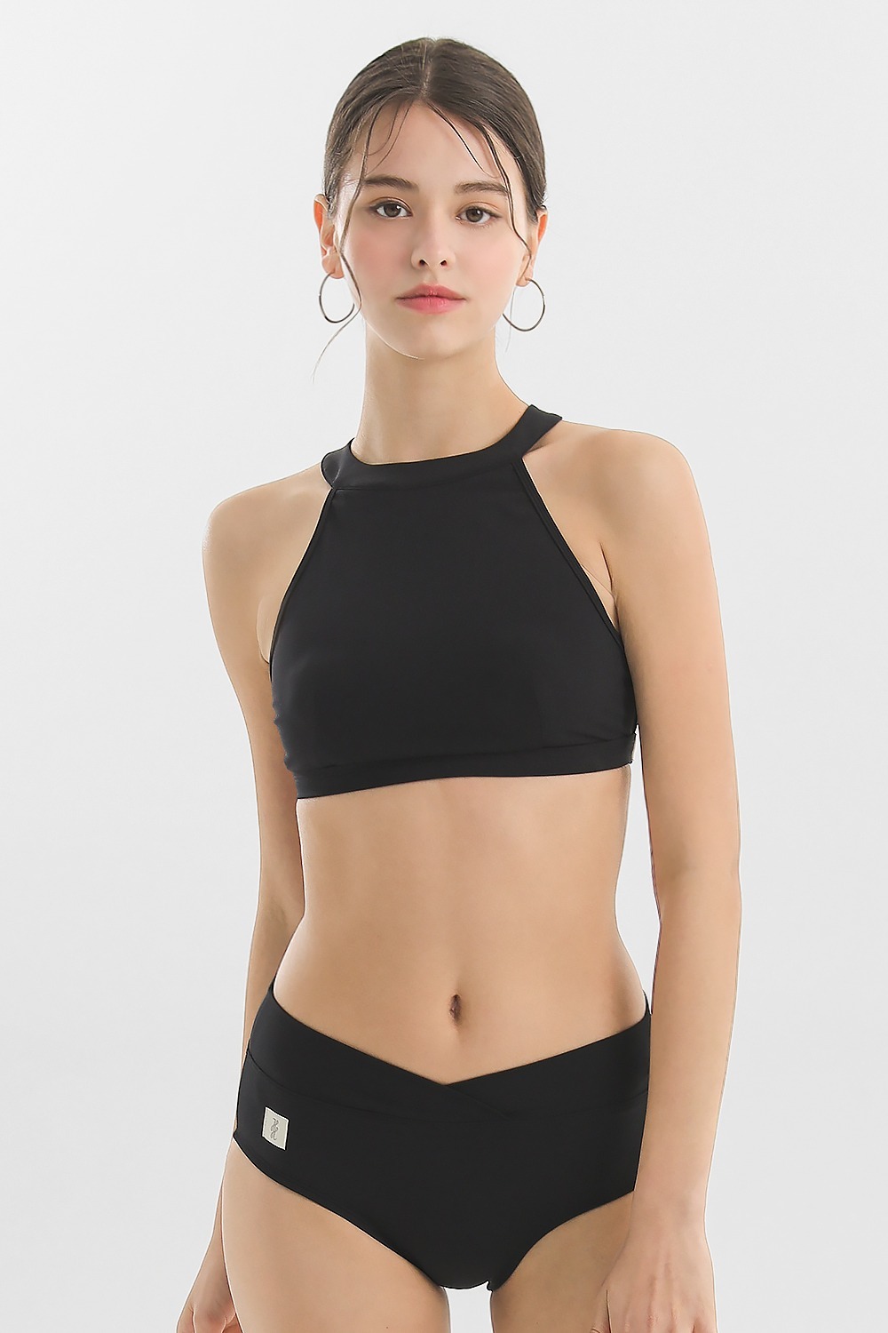 Luna Halter Top - Black
