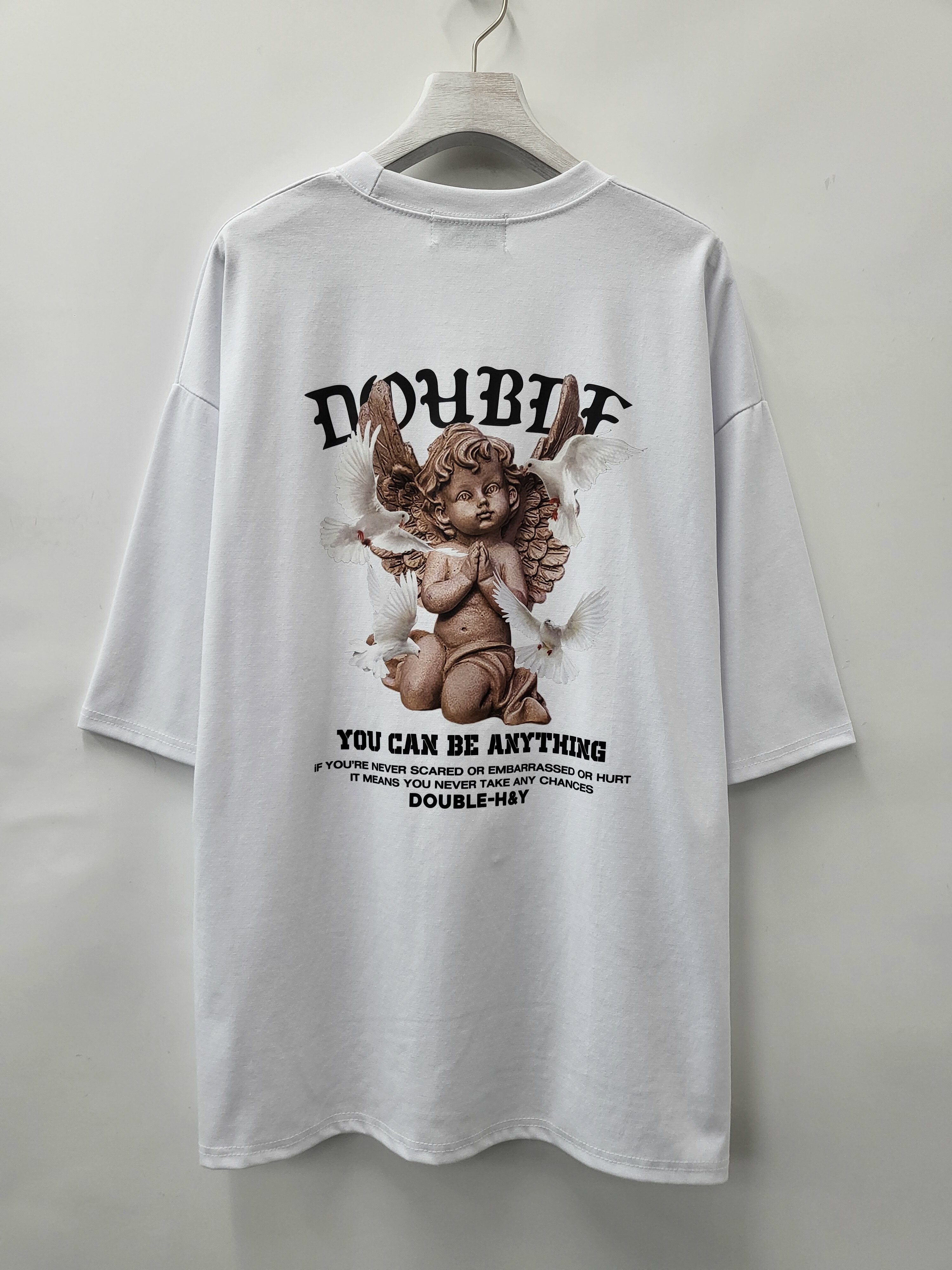 天使圖案短袖Tee T4783