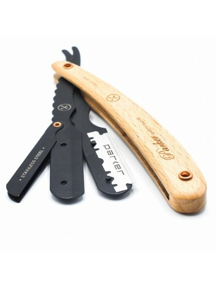 美國 PARKER 不銹鋼直式剃鬚刀 SRPBA