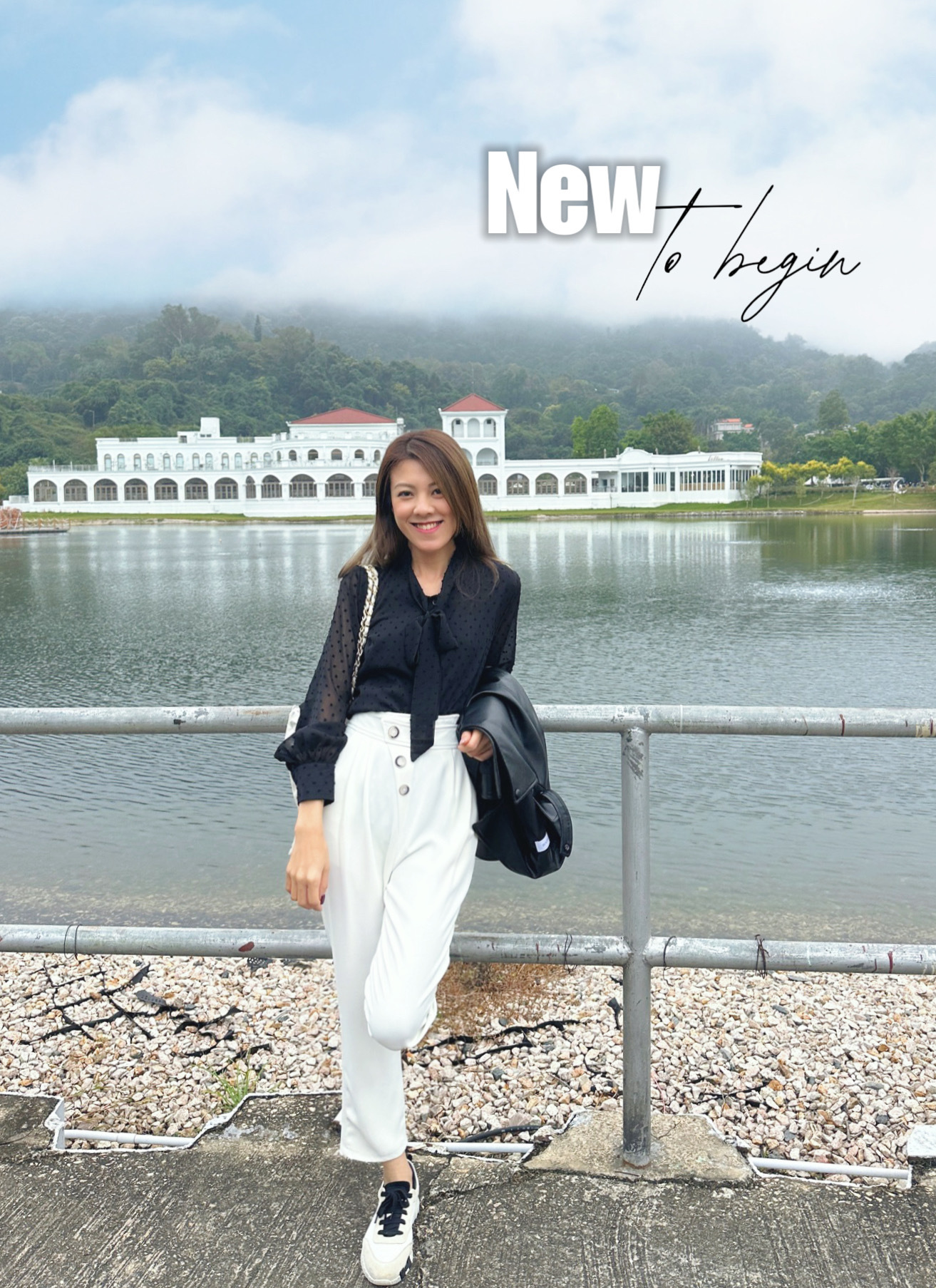 Button Wrap Effect Tapered Leg Pants_PT233L15