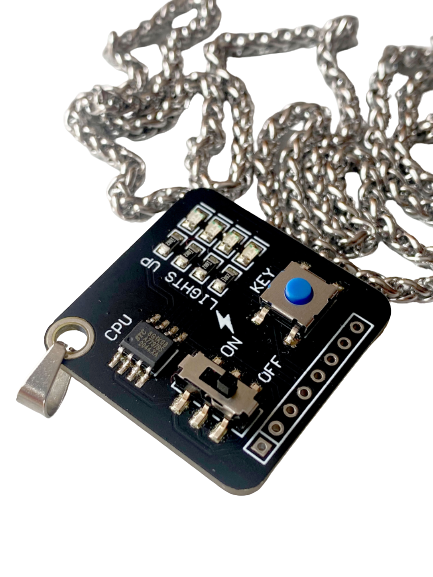 【ACRN88】摩斯密碼科技風設計項鍊