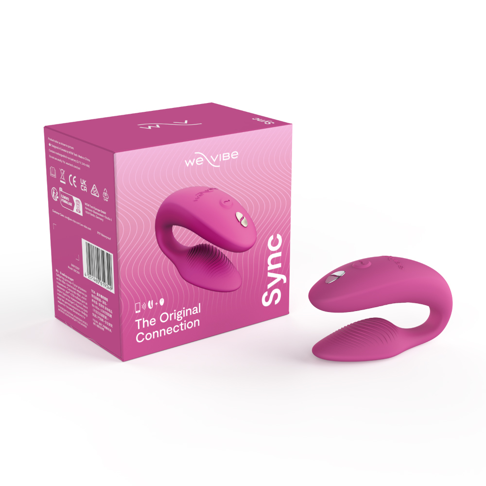 加拿大 We-Vibe Sync 2 APP遠端遙控 雙人共震器 粉