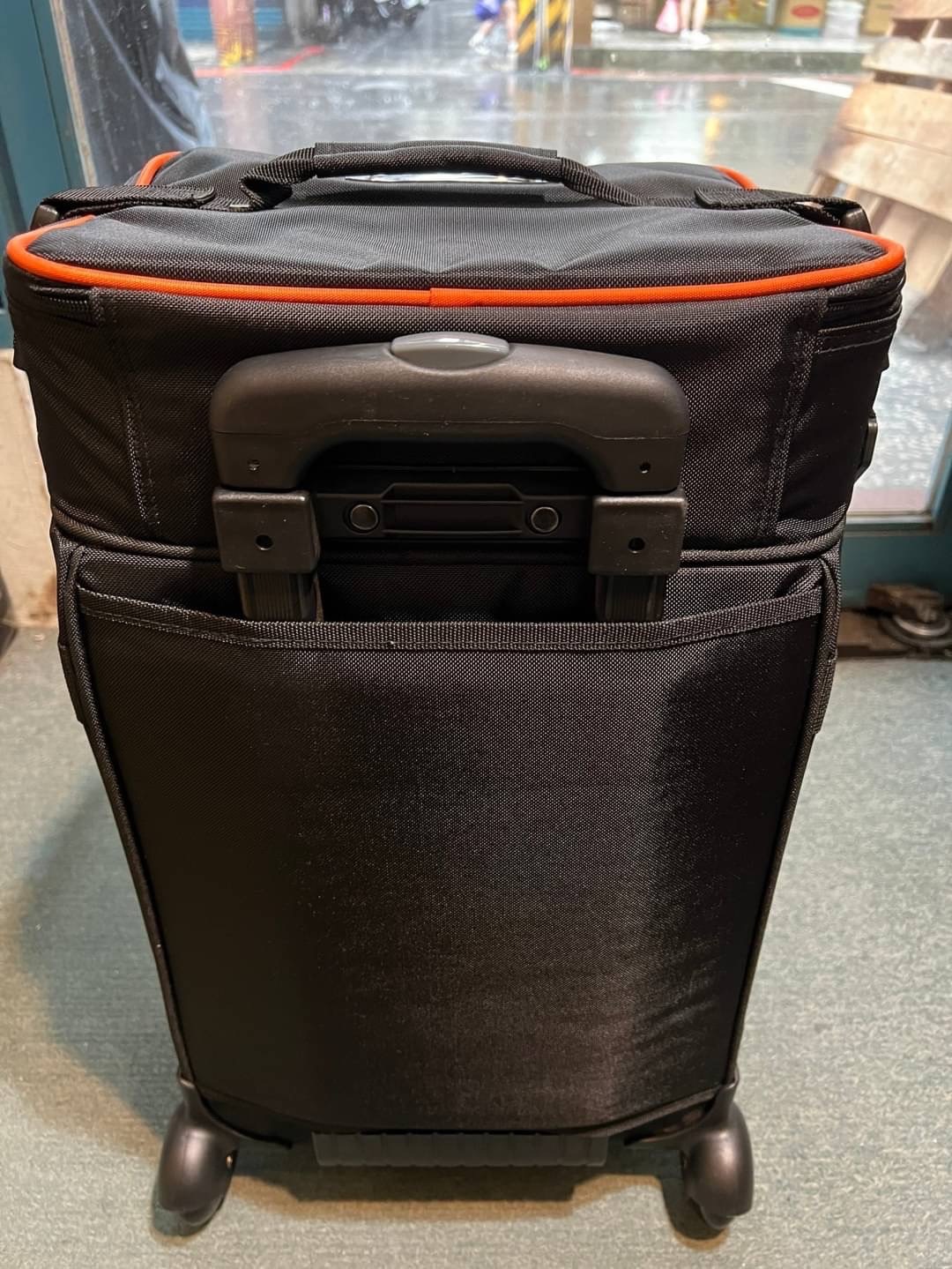 台灣製 BOSS S1專用攜行箱(拖拉式攜行箱) 新款 橘色滾邊