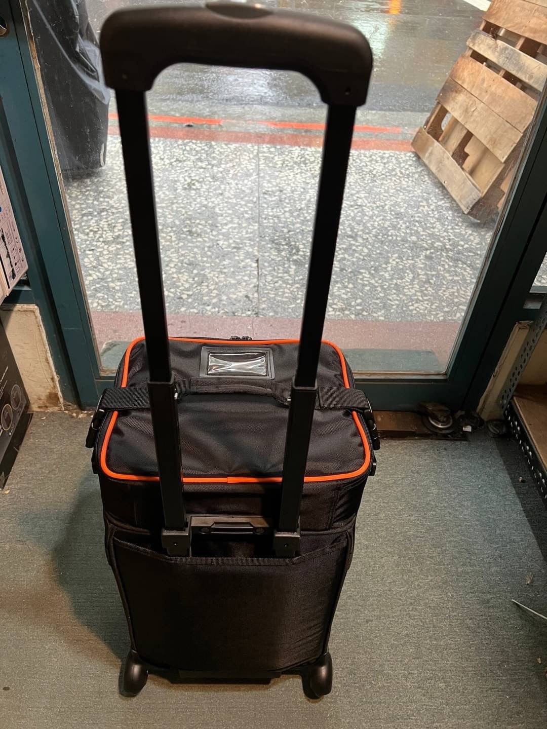 BOSS 台灣製 BOSS S1專用攜行箱(拖拉式攜行箱) 新款 橘色滾邊 第 3 張圖片｜三峽配件 / 週邊