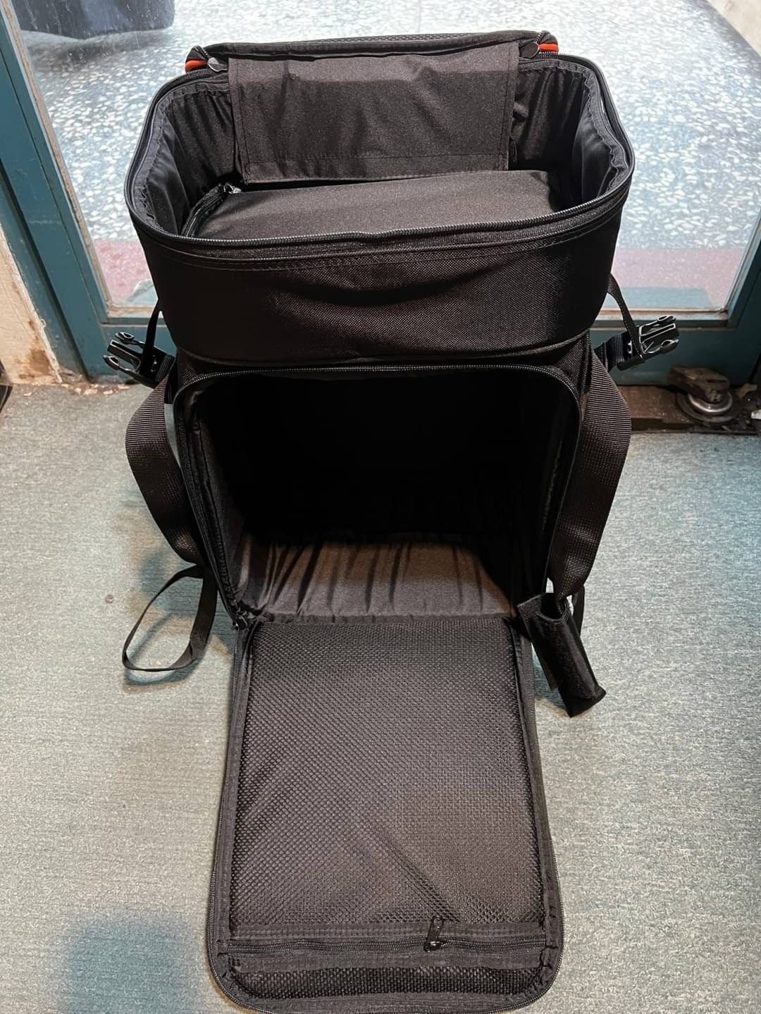 BOSS 台灣製 BOSS S1專用攜行箱(拖拉式攜行箱) 新款 橘色滾邊 第 4 張圖片｜三峽配件 / 週邊