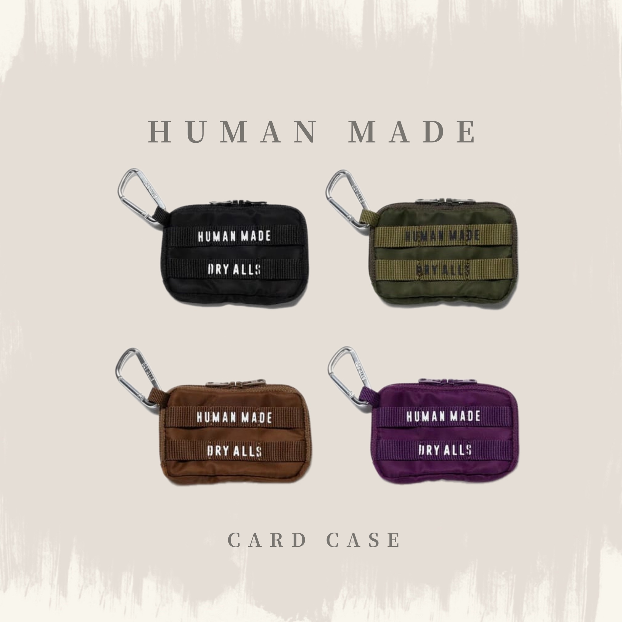 SALE公式 HUMAN MADE Nylon Card Case Blue カードケース | apluts.com